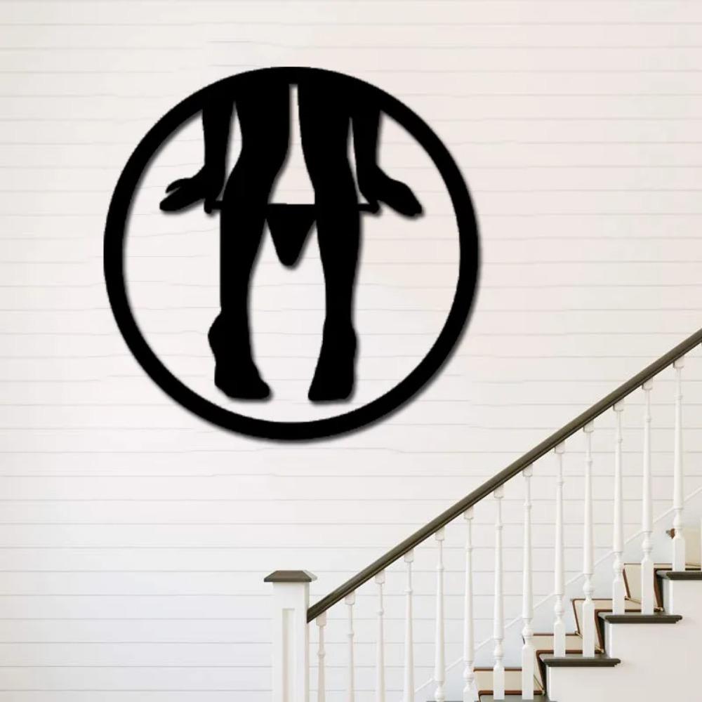 Sexy Metal Hanging Painting Elegant Room and Home Décor, Stylish Wall Art for Holiday Gifts Unique Wall Decoration and Metal Art