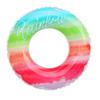 Children's Inflatable Swimming Ring with Double Airbags - Thickened Life Buoy Underarm Design for Adults