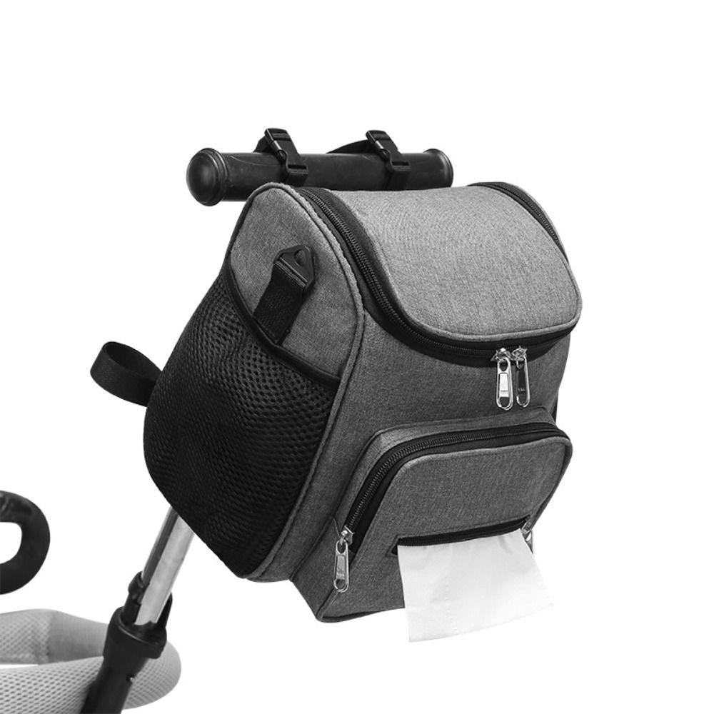 Multi-Pocket Mommy Shoulder Bag Strolling Baby Artifact Diaper Bag Organizer  Outdoor