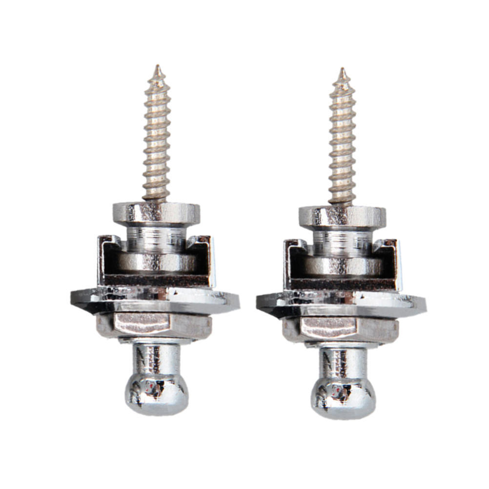 2 шт. привлекательные и прочные ремешки в стиле Шаллер, замки для электроакустической гитары, бас-гитары, кнопки