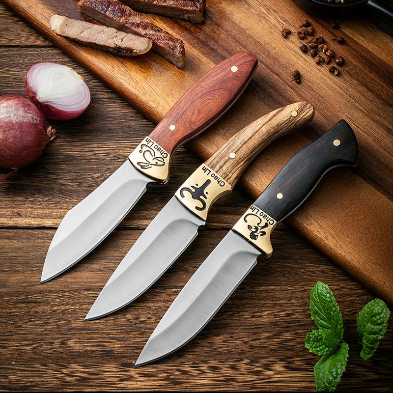Kitchen Knife Household Hand-forged Super Fast Sharp Meat Cutting Small Kitchen Knife Outdoor Knife Stainless Steel