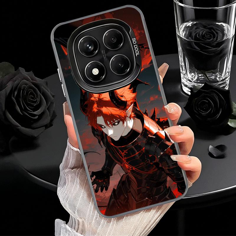 Devil Bad Boy Anime Style Soft Phone Case for Xiaomi Redmi Note 13 14 15 Pro Plus 12S 12 11S 11 11T 10S 10 Shockproof Cover Back