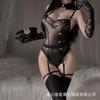 Policewoman cos new sexy underwear women's new uniform seduction temperament royal sister flirting mesh sexy onesie