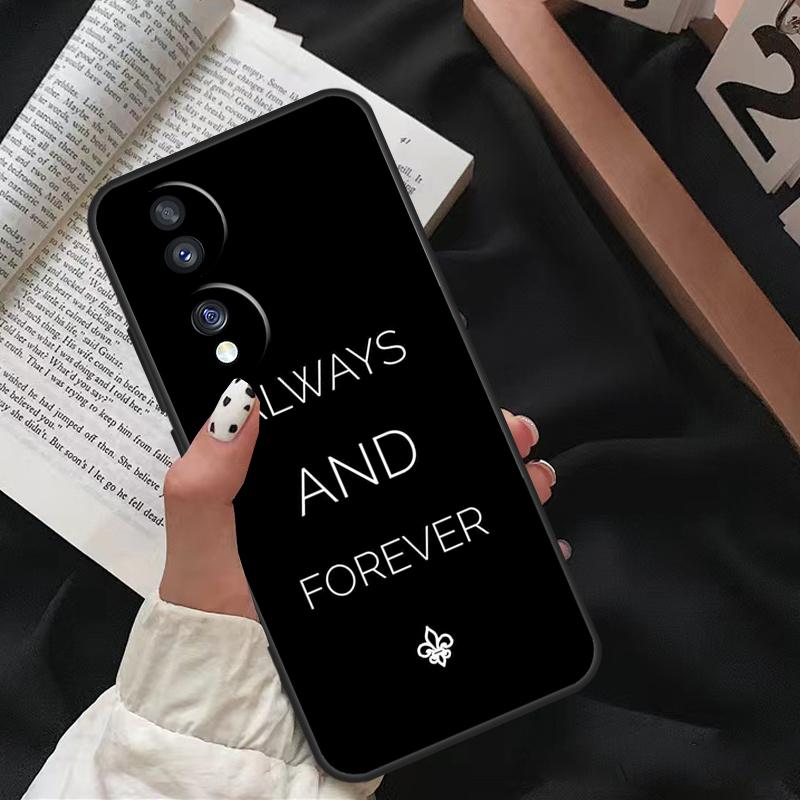 The Originals Всегда и Навсегда Для Honor Magic 5 6 7 8 Pro Чехол Для Honor 200 400 70 90 Lite X8c X8b X9a X9b X9c X9d Win RT