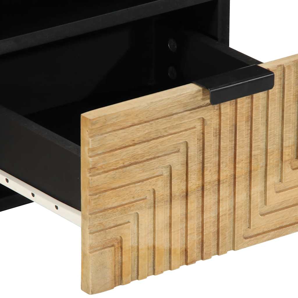 TV Stand in Brown 70 x 33 x 46 cm Solid Mango Wood