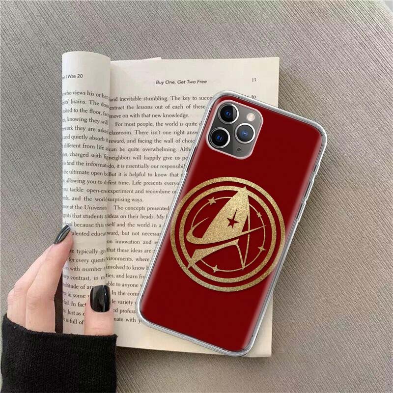 Star MovieT-Trek Phone Case For Apple Iphone 12 13 Mini 14 15 Pro 17 Pro Max Air 11 16E 16 Plus Shell Cover Clear TPU