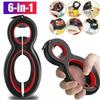 Multifunctional  6 In 1 Can Opener Simple Beer Bottle Opener Jar Gripper Can Beer Lid Twist Off Opener JT05