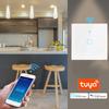 Tuya Smart Life Touch Wall Switch 1 Gang 1 Way EU Standard RF433 App Voice Control Touch Sensor WiFi Switch Work with Alexa Google Home