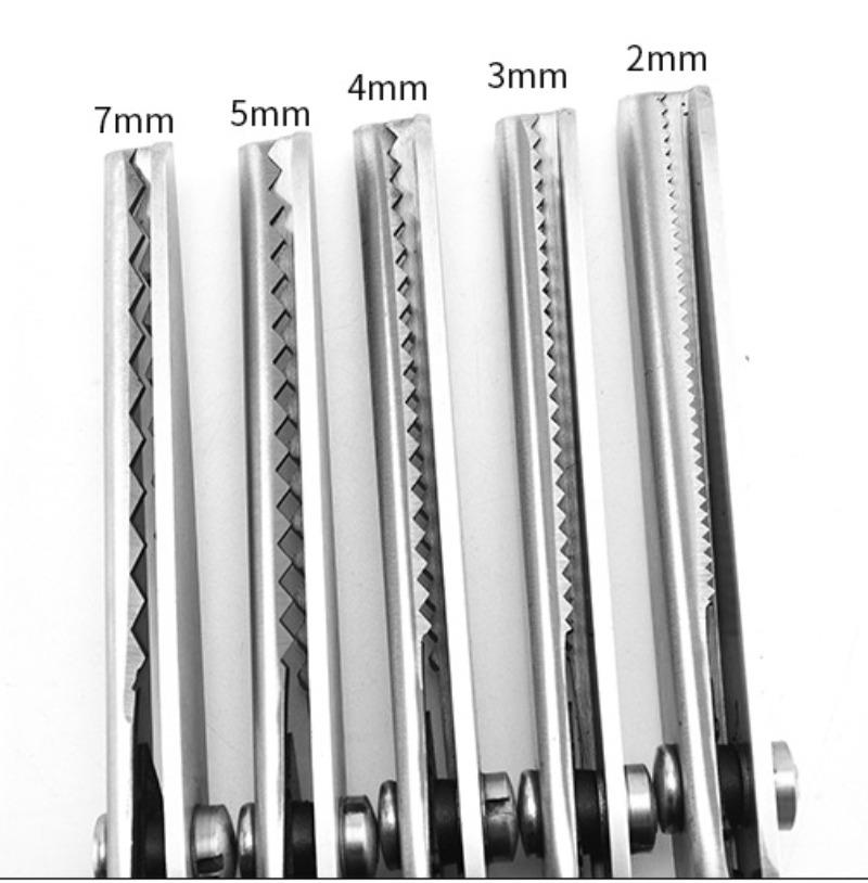 3 5 7 мм Ножницы для шитья с фестончатым краем Ножницы для стрижки Ножницы для профессионального шитья Портновские ножницы для пошива одежды