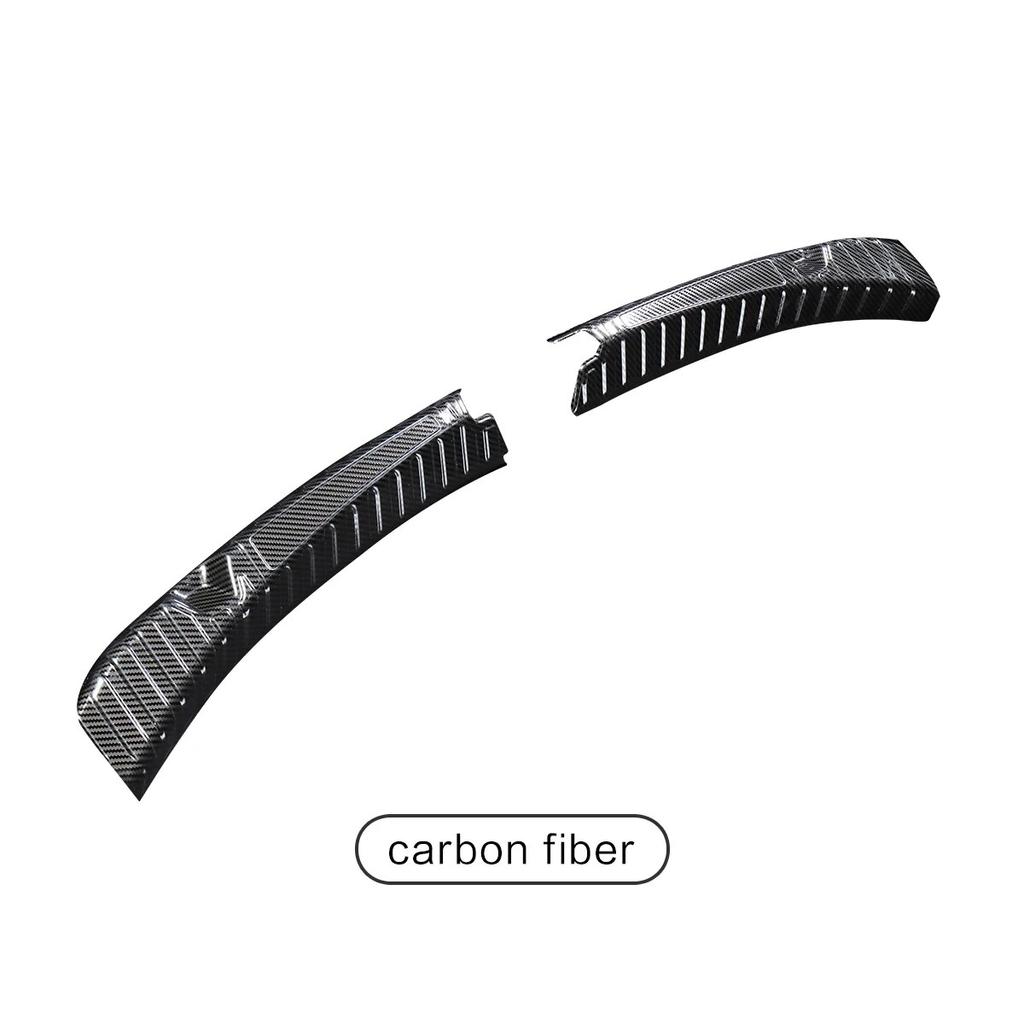 LUCKEASY For Tesla Model 3 Stainless Steel Trunk Inner Guard -model3 2017-2023 Car Inner Rear Bumper Guard Plate Cover Trim