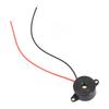 Электрический зуммер 3-24 В, черный, подходит для большинства дисплеев, громкий гудок, динамик безопасности, 12 В постоянного тока, резервный гудок