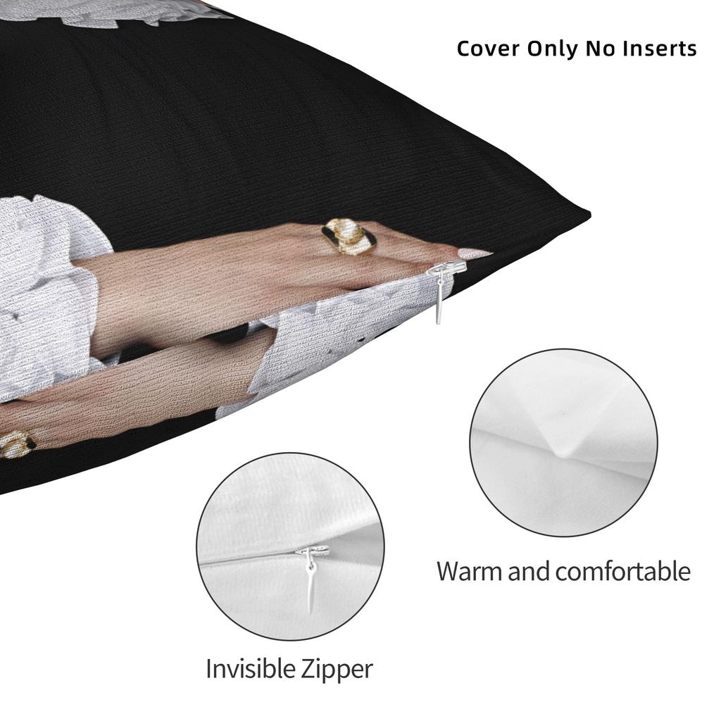 Pillow Case S-Sofia C-Carson Square Pillow Cover For Sofa Couch Bed Living Room Fashion Pillowcases