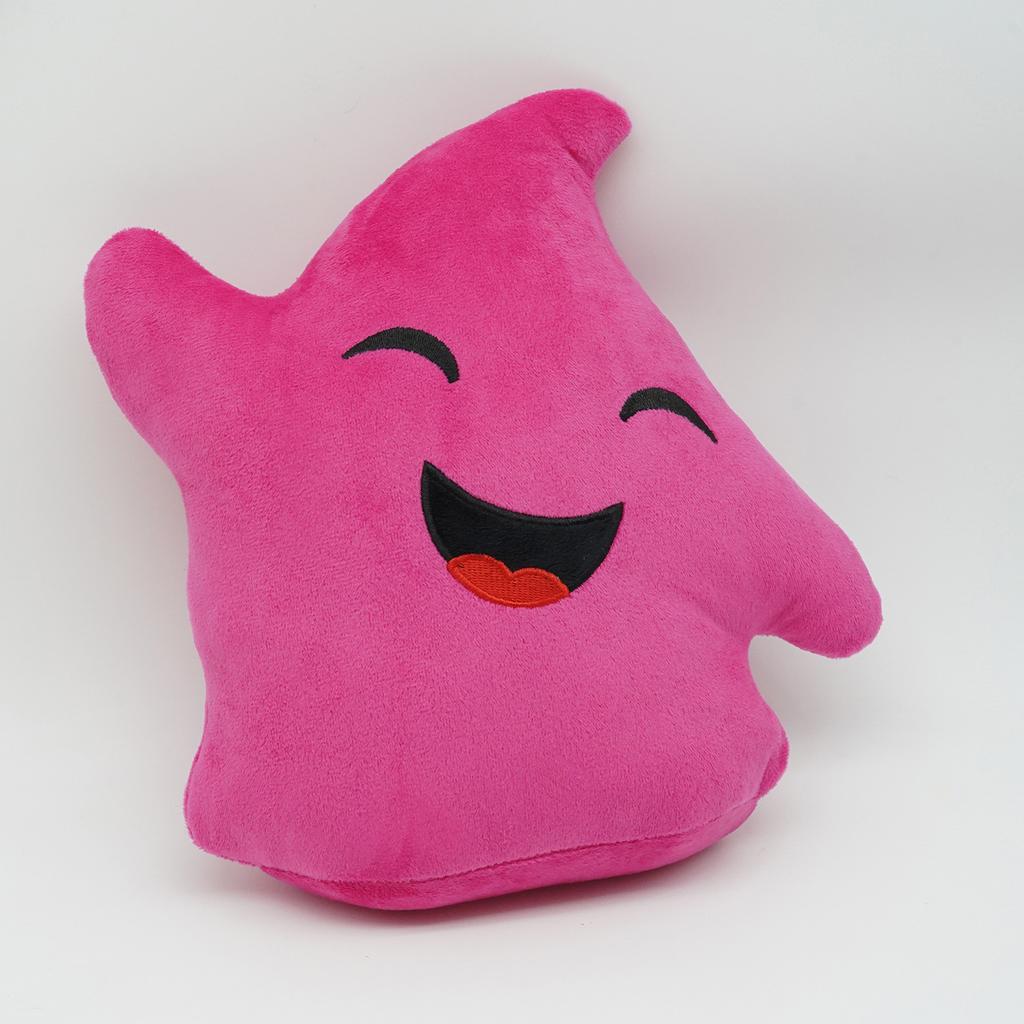 25Cm Cute Colorful Star Pillow Soft Plush Stuffed Starfish Cushion Cartoon Smiling Face Doll Kids Room Decor Birthday Gift Toy