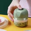 Электрический кухонный измельчитель еды, мини-давилка для чеснока, USB портативная мясорубка, измельчитель овощей для кухонных гаджетов
