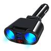 Car Lighter Adapter Splitter Dual USB Plug Socket Charger For Phone