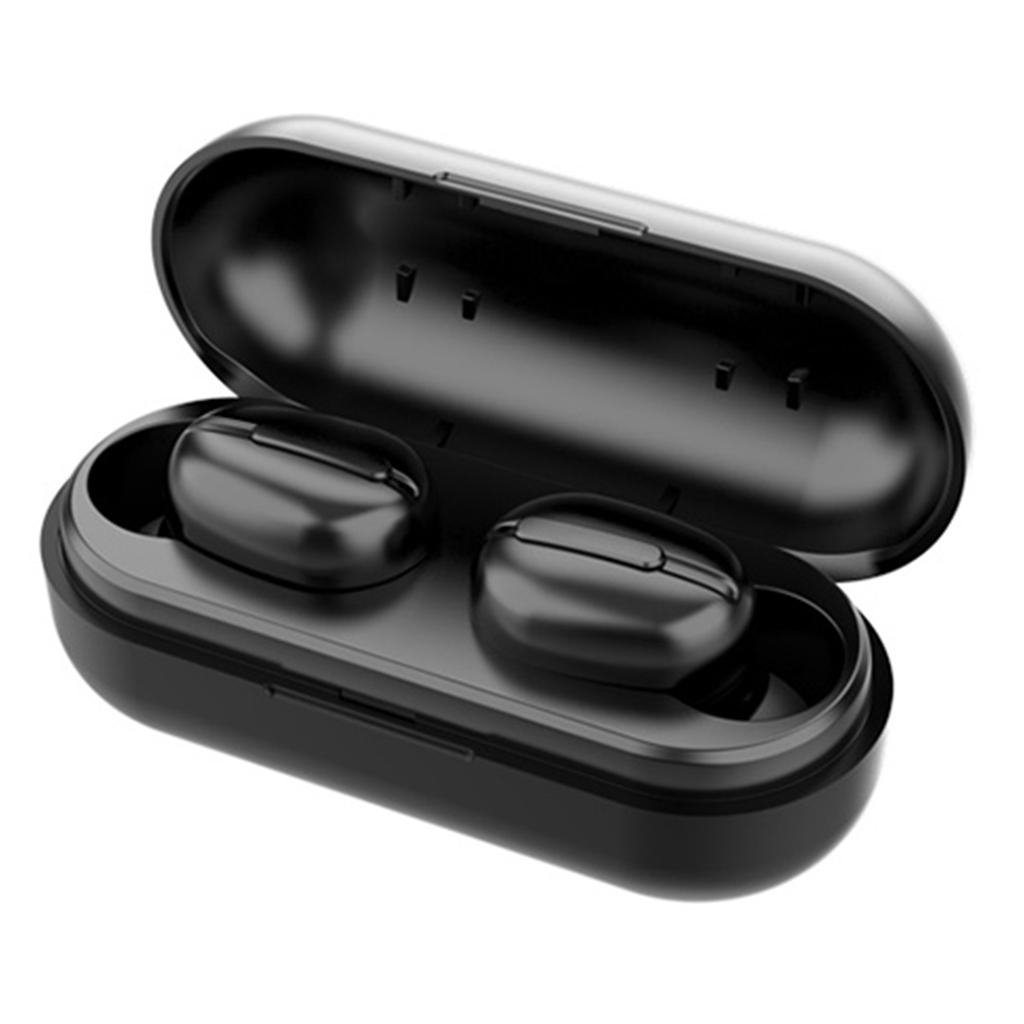 TWSL13 Wireless Earphone Noise Reduction Sports Earbuds with Charging Box(White )