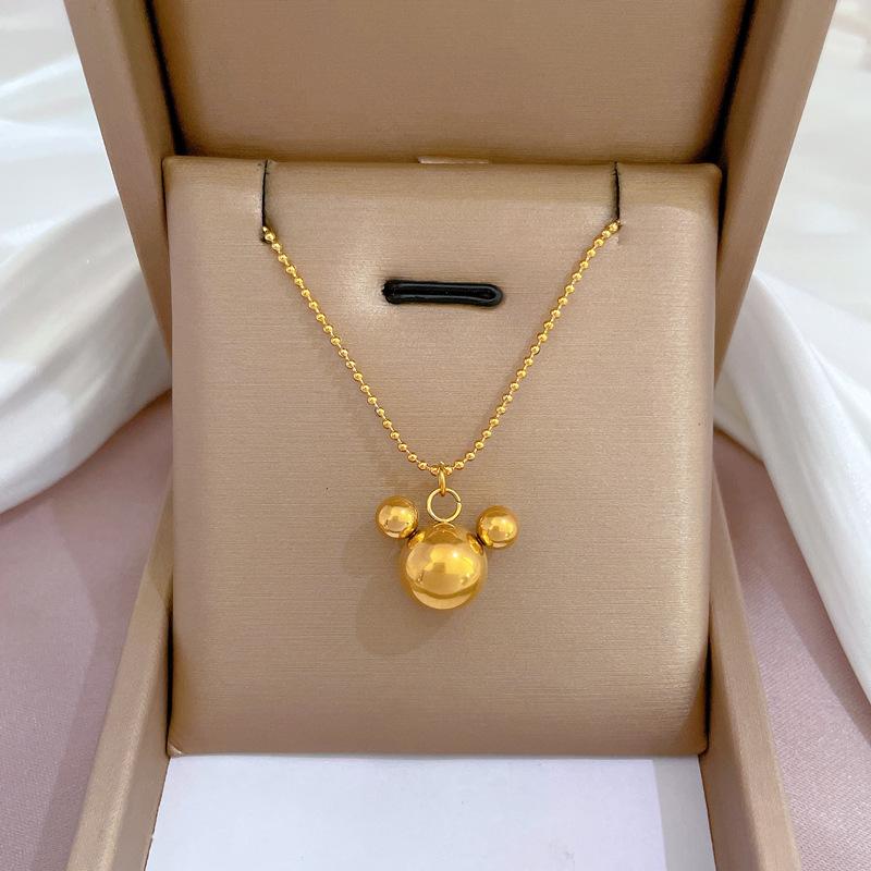 Fashion Retro Women's Necklace Temperament Micro Diamond Necklace Exquisite Collar Chain Accessories