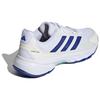 Adidas CourtJam Control 3 White Lucid Blue Мужские кроссовки Cloud-White Semi-Flash-Aqua IF9136