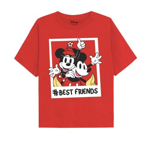 Disney Girls Bestfriends Mickey & Minnie Mouse T-Shirt
