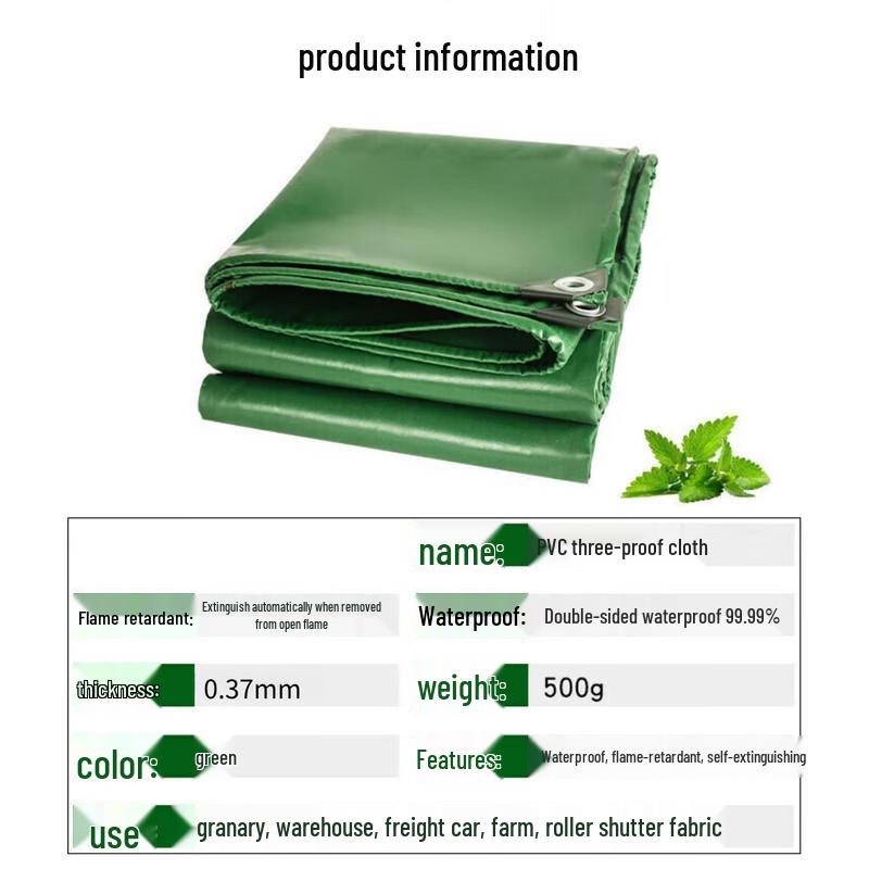 YouHuan YH-ZR Heavy-Duty PVC Tarp