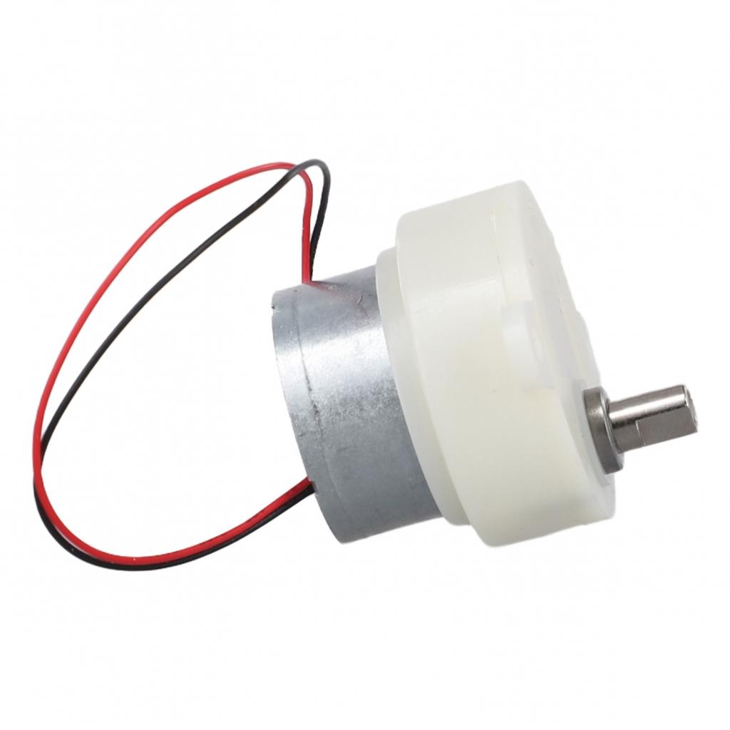 Type DC V Plastic Gear Motor Double Flat Tapping Hole