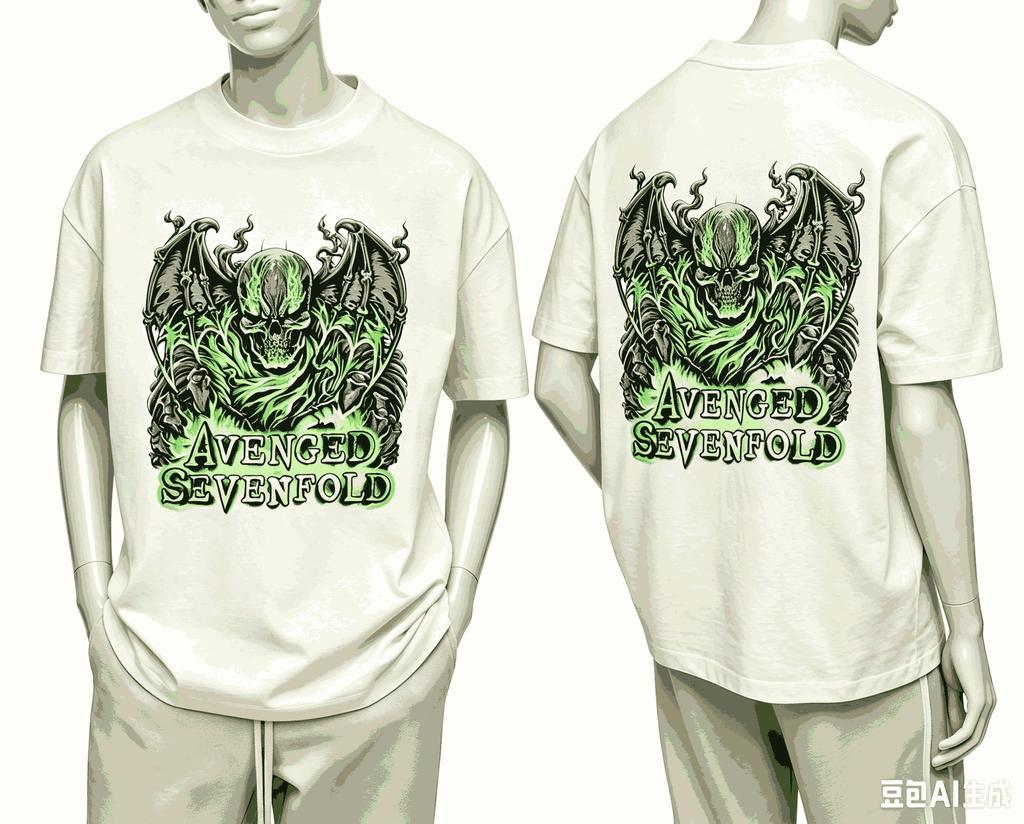 Avenged Sevenfold Для Подарка Фанатам Футболка Унисекс Унисекс Харадзюку Оверсайз Унисекс С Коротким Рукавом Уличная Одежда Высокое Качество Для Пар Классическая
