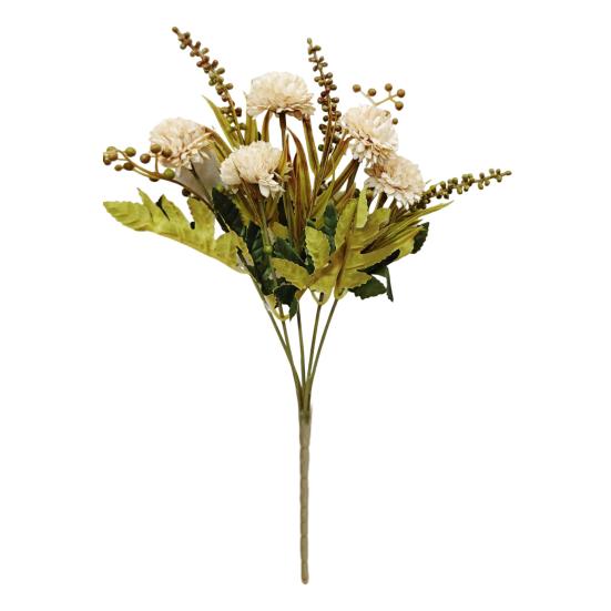 Искусственный цветочный шар 5 голов реалистичные устойчивые к УФ-излучению искусственные хризантемы