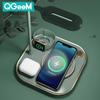 For Modern Led Office Desk Lamp Wireless Charger Lamp 15w Fast 3 In 1 Wireless Charging For IPhone Phone Watch Earphone