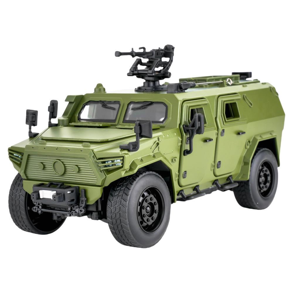 Моделирование 1:18 Военный Внедорожник Dongfeng Mengshi Модель Автомобиля из Сплава Детская Игрушка Подарок