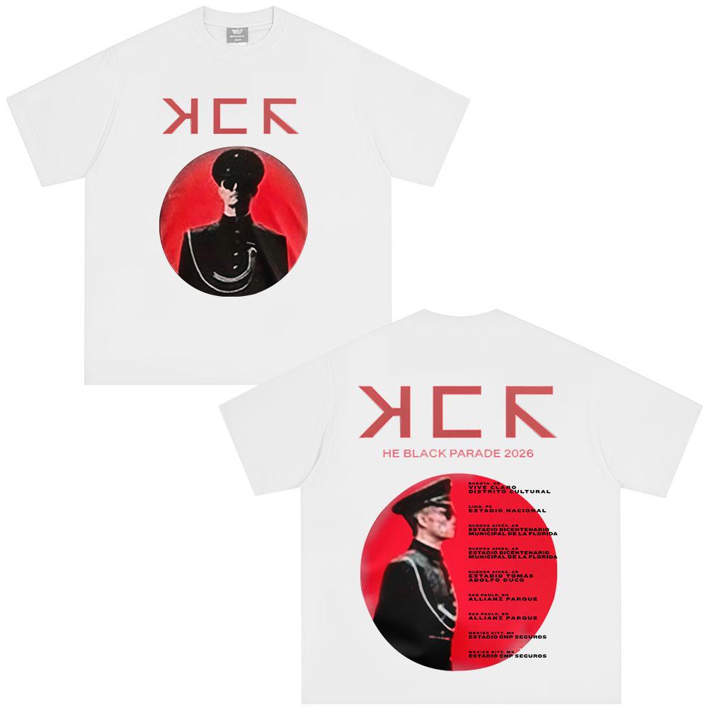 The Black Parade Tour Tshirts Rock Band My Chemical RoUnisexce Tshirt Unisexs Women Clothing Cotton Casual Oversized YK Top