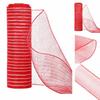 Цветочная сетчатая лента, Пластиковая сетчатая лента для украшения праздничной вечеринки, 10 ярдов