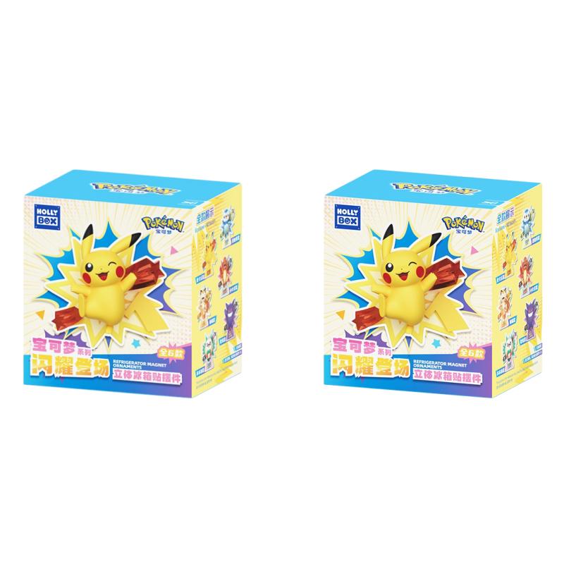 Original HOLLYBOX Make A Dazzling Debut Refrigerator Magnet Series Blind Box Anime Character Models Toys Gifts