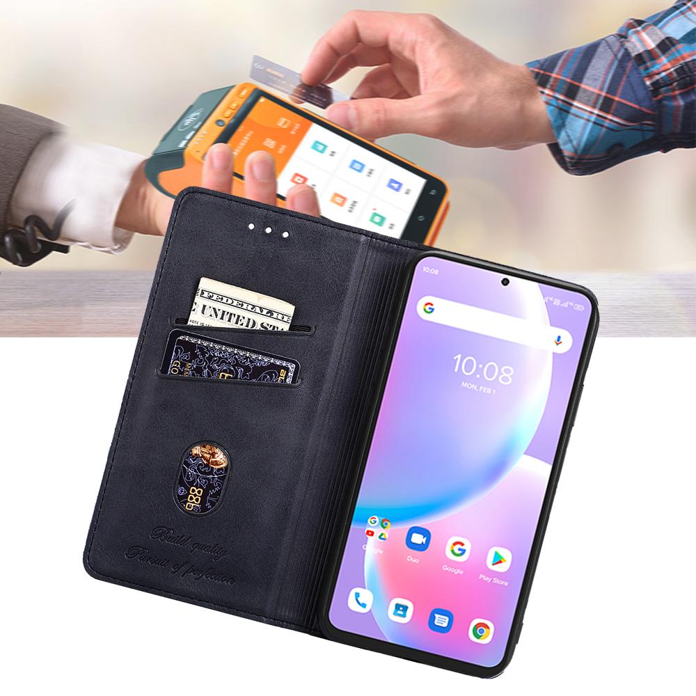 Flip Wallet Case For Blackview A80 A70 A60 A100 A53 A55 Oscal C30 Pro Alcatel 1B 1L 1S TCL 305i Cubot P60 Cover PU Leather Card Slot Holster Bumper