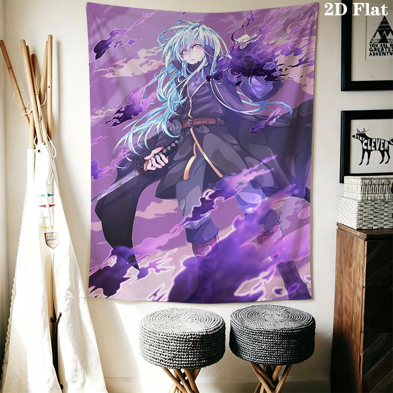 Rimuru Tempest Pattern Home Decor Tapestry, Wall Hanging, Decorative RV Wall Cloth.SGT0917236
