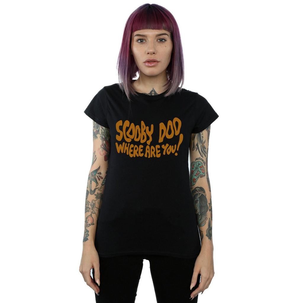 Scooby Doo Womens/Ladies Where Are You Spooky Cotton T-Shirt