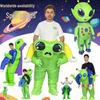 Funny Big-Eyed Alien Inflatable Costume for Halloween Parties