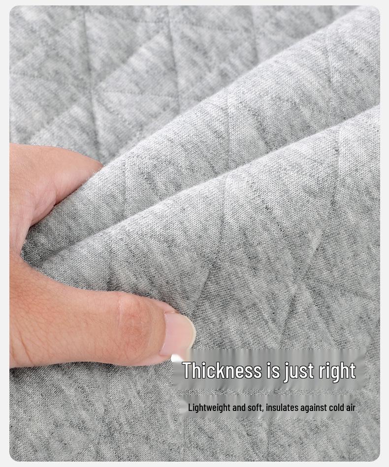 Трехслойный женский зимний пижамный комплект: Теплый топ с длинным рукавом и брюки в повседневном спортивном стиле для осени/зимы.