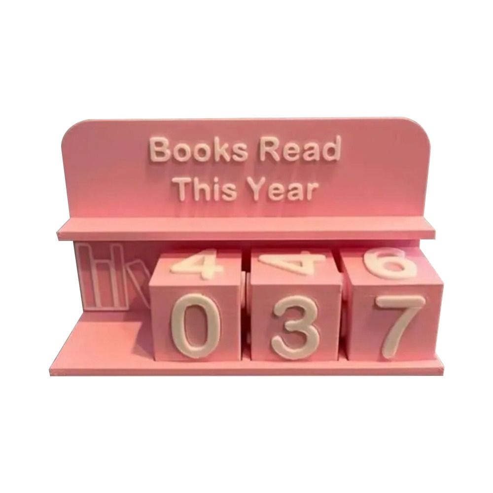 Wear Resist Bookshelf Counter Bookish Decor Reading Log Reading Counter Reading Plan Management