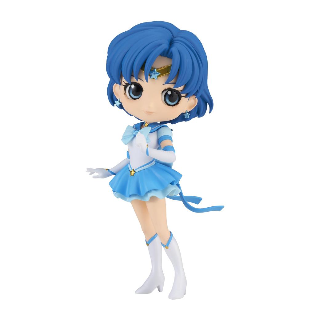 Banpresto Sailor Moon Cosmos The Movie Eternal Sailor Mercury Bandai Spirits Q Poske Figure (ver.B)