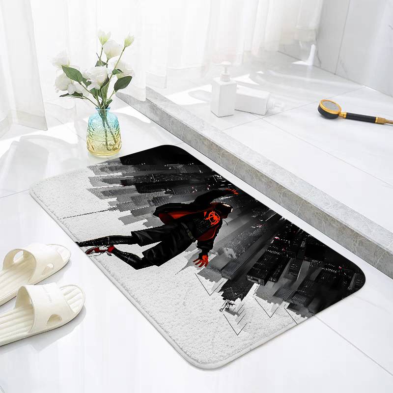 Cool-S-spider-M-manS Carpet Bathroom Anti-slip Mat Door Mat Home Decoration Mat Entrance Door Mat Scratch-resistant Door Mat