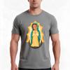 La Virgen De Guadalupe Tshirt Summer Casual Cotton Tee Oversized Streetwear Tops Vintage Graphic Print Unisex Unisex Unisex