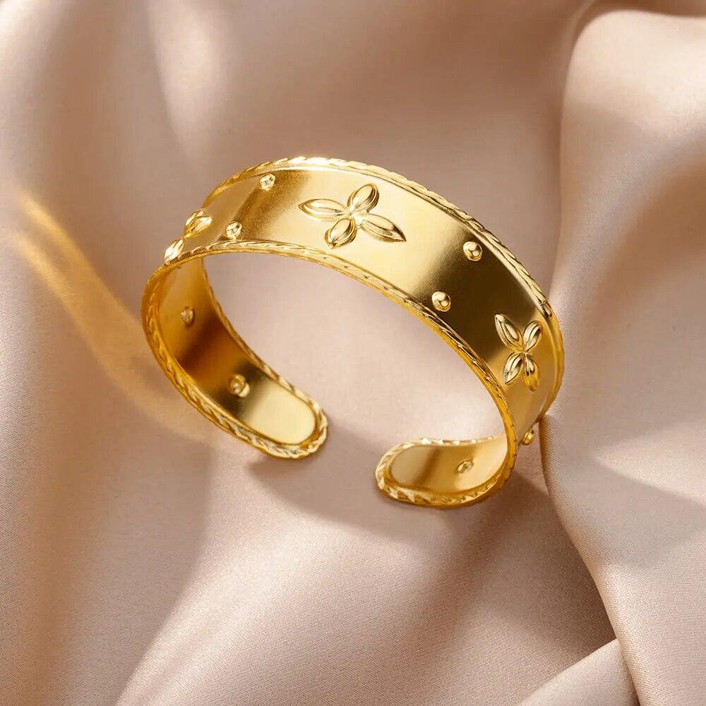 Jesus Bangles Bracelet for Women Stainless Steel Gold Color Luxury Bracelets 2024 Free Shipping Jewelry Pulseras Mujer Bijoux