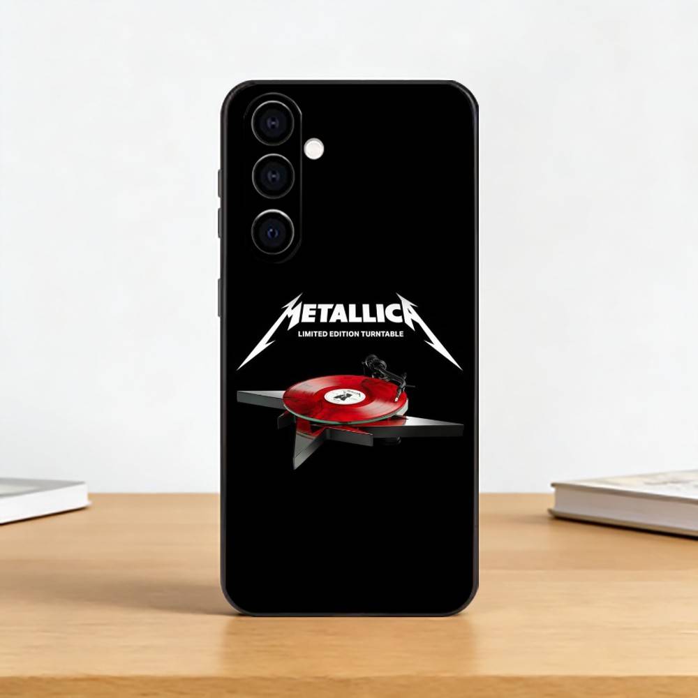 Band72 S-Seasons M-Metallica Phone Case For Samsung Galaxy A73,A72,A71,A70,A53,A52,A51,Others Soft Black Cover