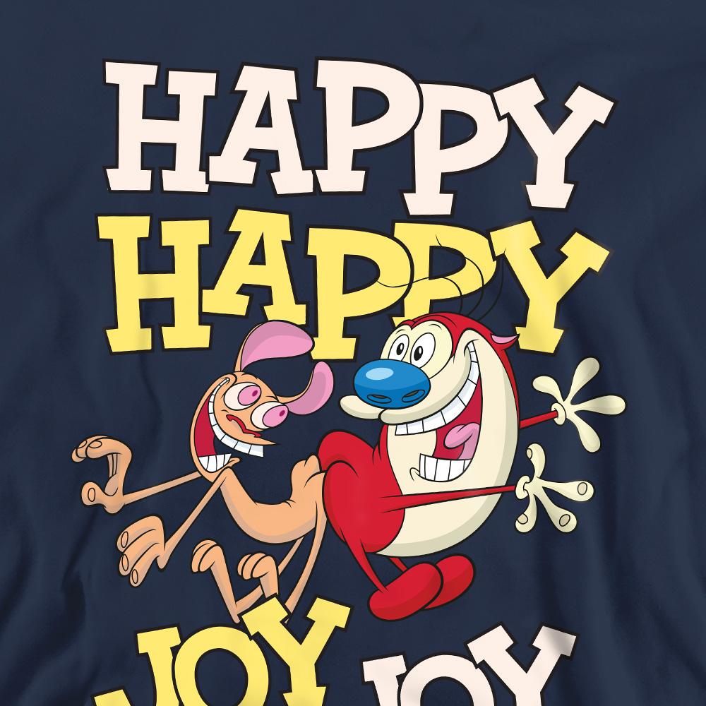 Ren & Stimpy унисекс для взрослых Happy Happy Joy Joy толстовка