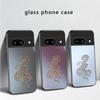 Секретный узор Xuanjin для Google Pixel 8 7 9 10 Pixel 10 Pro XL Pixel 9 Pro XL Pixel 8a 7a Pixel 7 Pro Черный стеклянный чехол для телефона