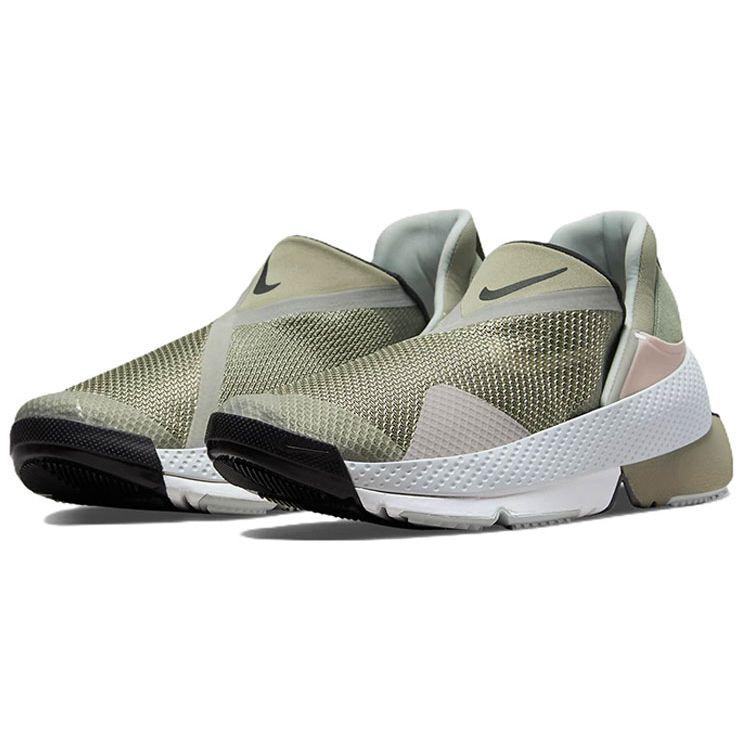 Nike Кроссовки унисекс GO FlyEase Light Army Green Black Summit-White CW5883-300