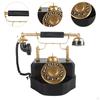 Модель телефона Настольный Орнамент Телефон Железный Антикварный Стол Украшения Проводной