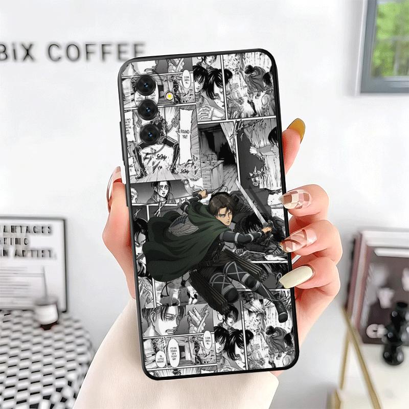 A-Attack On T-Titan Anime Soft Phone Case for Samsung A17 A37 A57 A16 A26 A36 A56 A15 A25 A35 A55 A14 A24 A34 A54 A13 A23 A33 A5