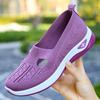 Summer New Old Beijing Cloth Shoes Women's Mesh Shoes Breathable Soft Sole Mom's Shoes Flat Bottom Anti Slip Casual
