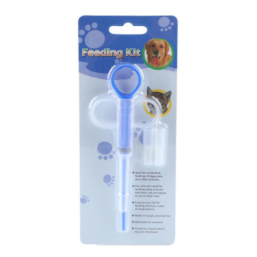 Кормушка для домашних животных, силиконовый шприц, дозатор для щенков кошек и собак, костюм с мягкими наконечниками, таблетка для щенков кошек и собак